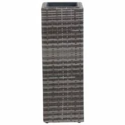 VidaXL Lits surélevés de jardin 3 pcs Résine tressée Gris -Pots & cache-pots Soldes 2022 image 6 46926