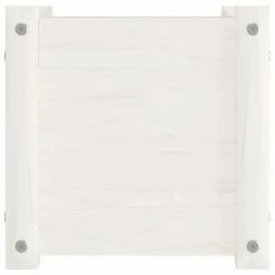 VidaXL Jardinières 2 pcs Blanc 31x31x31 cm Bois de pin massif 11 VidaXL Jardinières 2 pcs Blanc 31x31x31 cm Bois de pin massif -Pots & cache-pots Soldes 2022 image 6 810525