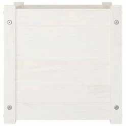 VidaXL Jardinières d'extérieur 2 pcs Blanc 40x40x40 cm Bois de pin 11 VidaXL Jardinières d'extérieur 2 pcs Blanc 40x40x40 cm Bois de pin -Pots & cache-pots Soldes 2022 image 6 810537