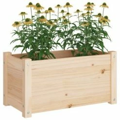 VidaXL Jardinière 60x31x31 cm Bois de pin massif -Pots & cache-pots Soldes 2022 image 6 810704