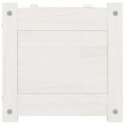 VidaXL Lits surélevés de jardin 2 pcs Blanc 150x31x31cm Bois de sapin -Pots & cache-pots Soldes 2022 image 6 810742