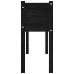 VidaXL Jardinières d'extérieur 2 pcs Noir 110x31x70 cm Bois de pin -Pots & cache-pots Soldes 2022 image 6 810838